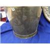 Image 3 : Ornate convex glass picture frame and brass bucket (241)
