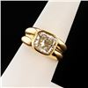 Image 3 : 3.26 ctw SI3 CLARITY H COLOR CENTER Diamond 18K Yellow Gold Ring
