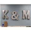 Image 3 : Welcome Signs, K&M Letters In Front Lobby