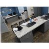 Image 4 : Grey w/Marble Style Desks - 2