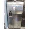 Image 1 : GE S/S Side By Side Ref/Freezer w/Ice Maker
