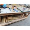 Image 1 : Approx. 4'  X  8'  Wooden Rolling Work Table