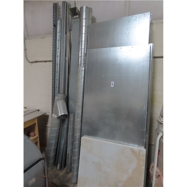 Dust Collection Ducting, A/C Panels and Supplies