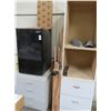 Image 1 : Magic Chef Black Mini Ref, Surrounding Cabinets