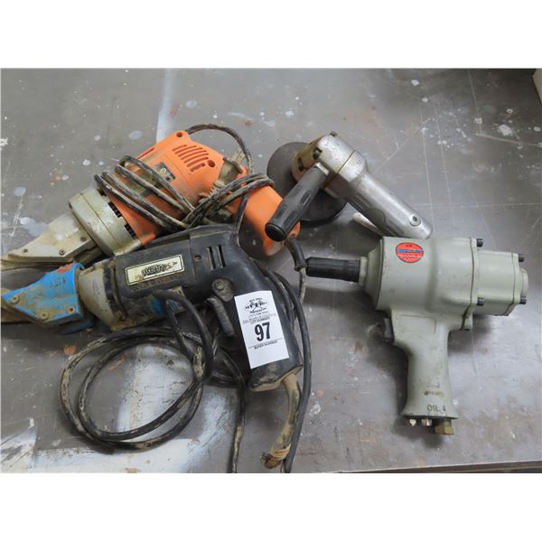 Electric Shears 2, DA Sander, Air Riveter