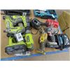 Image 1 : Ryobi and Asst. Cordless Tools w/Batteries and Chargers