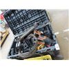 Image 1 : Husky Rolling Tool Tote w/Asst. Electric and Cordless Tools