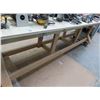 Image 1 : Approx. 10' Wooden Work Table