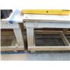 Image 1 : 8'/10' Rolling Wooden Work Tables - 2