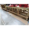 Image 2 : Approx. 10' Wooden Rolling Work Table