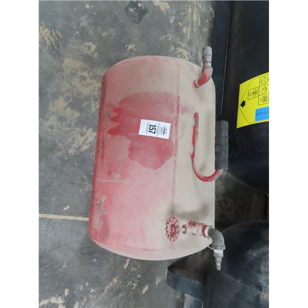 Red Portable Air Tank
