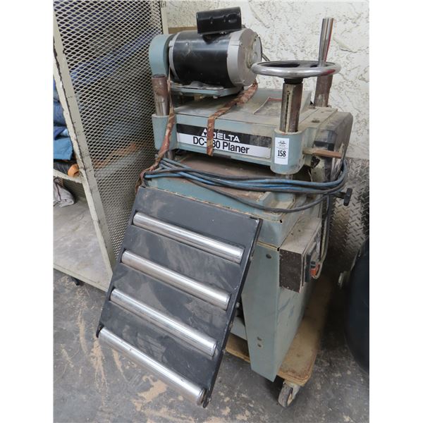Delta DC80 Large Planer w/Rolling Stand