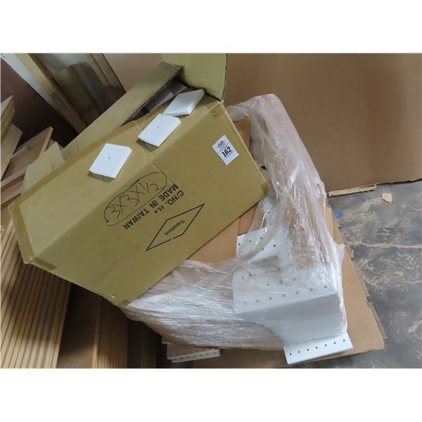 Molded Plastic Pre-Drilled Stock On Pallet
