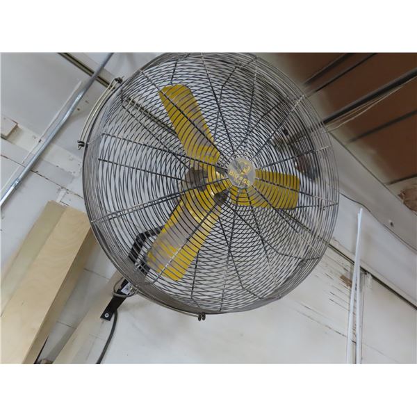 3-Big Ass Wall Fan w/Control Unit - 3 X $