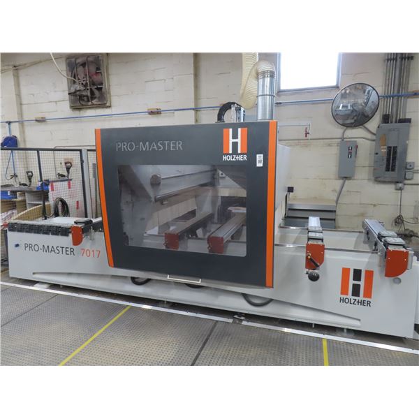 Holzer 2022 CNC Processing Center Pro Master 7017 w/Transformer &