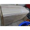 Image 1 : Wooden Bin w/Finished Wood Cuts - Approx. 40"