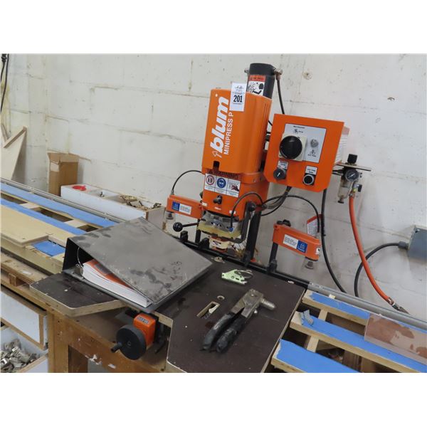 Blum Mini Press P Hinge and Hole Machine 2016 - JJ02335