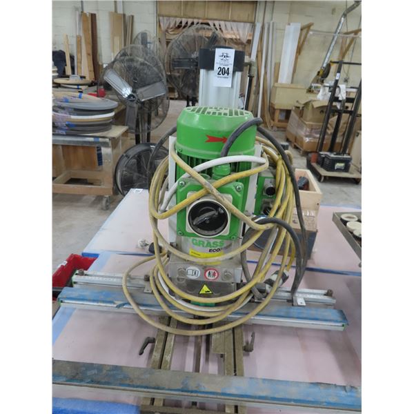 Grass Eco press Hinge and Hole Machine
