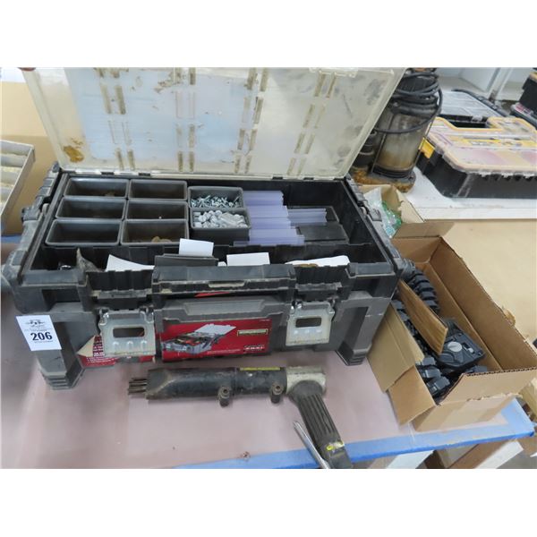 Hardware Bin w/Asst. Hardware and Air Tool