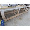 Image 1 : 2-Approx.  3'  X  10'  Rolling Work Tables - 2 X $