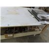 Image 1 : Approx.  4'  X  8'  Rolling Work Table w/Supplies