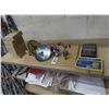 Image 1 : Router Bits, Saw Blades, Taper and Asst. Drill Bits, Supplies - 2 Shelves