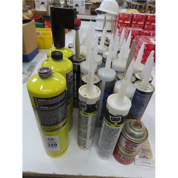 Burns O Matic Torch Bottles, Chaulk