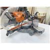 Image 2 : Ridgid Sliding Miter Saw