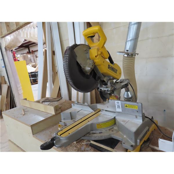 Dewalt Sliding Miter Saw w/Work Bench