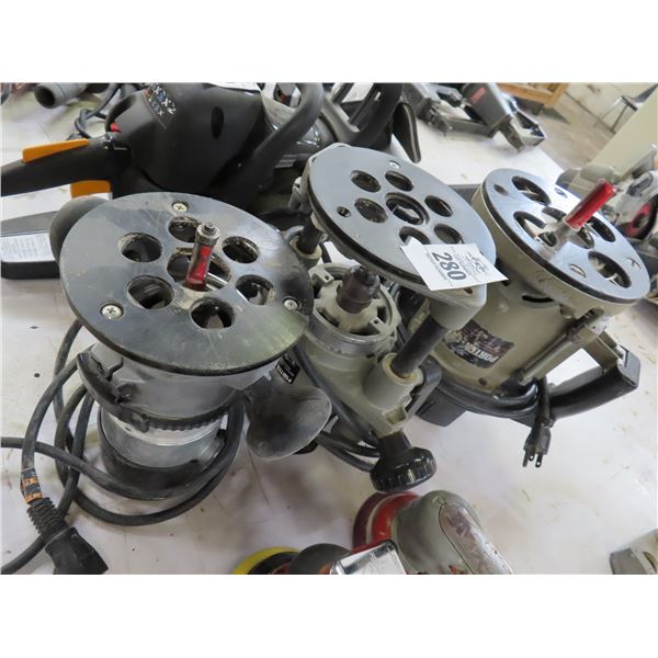 3-Porter Cable Electric Router - 3 X $