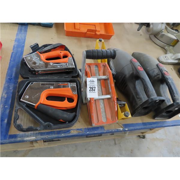 Hand Staple Guns, Corless Vacs, Specialty Clamp