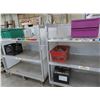 Image 2 : 3-Alum.  3 Shelf Storage Carts - 3 X $