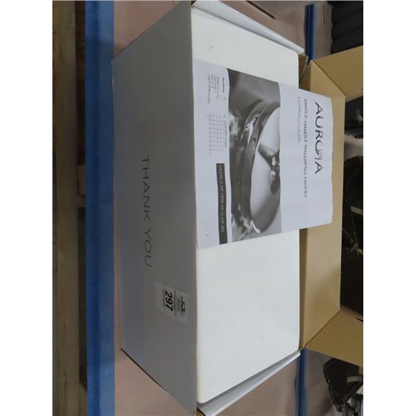 Aurora Contemporary Waterfall Faucet