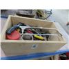 Image 1 : Wooden Bin w/Asst. Hand Tools