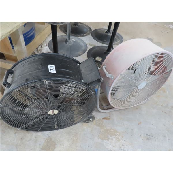 2-Small Drum Fans - 2 X $