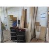 Image 2 : Asst. Wood Planks and Cuts w/Cabinets