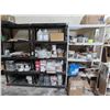 Image 2 : Plastic Storage Racks 3 w/Asst. Supplies and Abrasive Pads