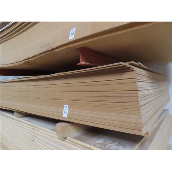 47-  3/8"  Plywood Sheets - 47 X $