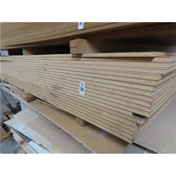 19-  3/4" Plywood Sheets - 19 X $