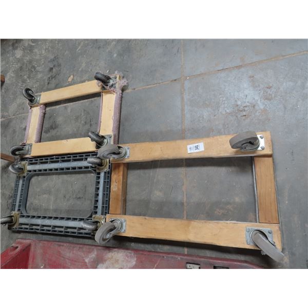 5-4 Wheel Furniture Dolly - 5 X $