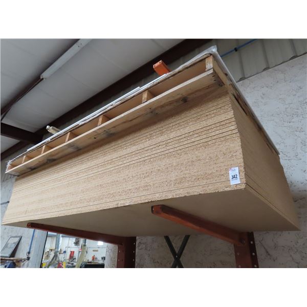 27-  1" Particle Board Plywood Sheets - 27 X $