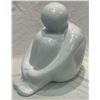 Image 2 : Painted Terracotta Mold Of A Man Sitting