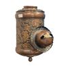 Image 2 : Antique Wall Mounted Oil Lamp The Angle Lamp With Floral Theme