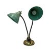 Image 1 : Mid Century Modern Vintage Double Goose Neck Desk Lamp