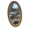 Image 1 : Vintage Floral Framed Oval Mirror
