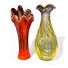 Image 1 : Pair Of Art Glass Vases