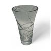 Image 1 : Vintage Royal Doulton Saturn Clear Cut Crystal Vase