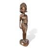 Image 1 : Vintage Hand Carved Lady Wooden Statue