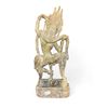Image 2 : Beautifully Carved Vintage Soap Stone Statue "Goddess Apsara"