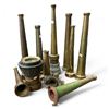 Image 1 : Large Assortment Of Vintage Brass Fireman Nozzles